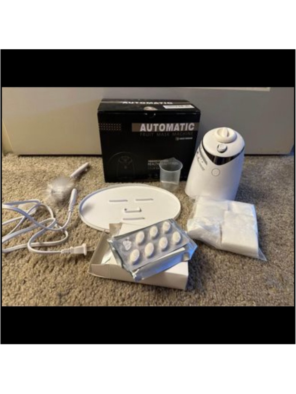 Facial Mask Machine Natural Fruit Vegetable Maker NWT